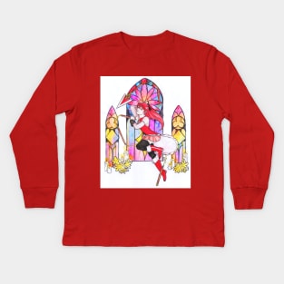 Sakura Kyoko Kids Long Sleeve T-Shirt